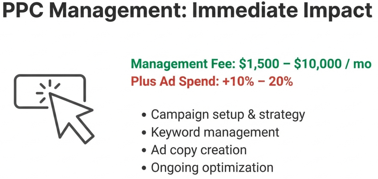 Digital Marketing Agency for Small Business Pricing: What to Expect PPC Management Pricing Insights