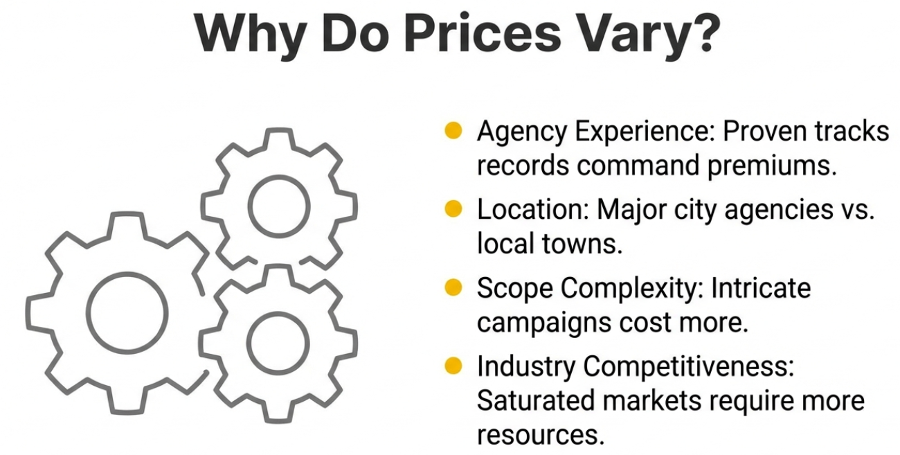 Digital Marketing Agency for Small Business Pricing: What to Expect Factors Influencing Agency Pricing